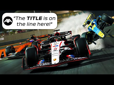 Видео: Мне нужно было провести ИДЕАЛЬНУЮ гонку, чтобы остаться в борьбе за титул... в Формуле-1 25 Моя к...
