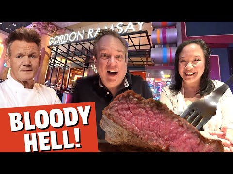 Видео: Мы съели самый ДОРОГОЙ стейк в ресторане Gordon Ramsay в Лас-Вегасе