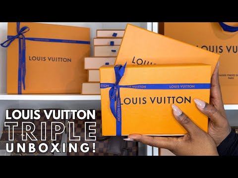 Видео: Распаковка тройной коллекции Louis Vuitton | Аксессуар, завершающий образ + Комплект из сумки и р...