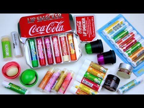Видео: МОИ БАЛЬЗАМЫ для губ 🎁 КОНКУРС 🎁 Lip Smacker , Iherb