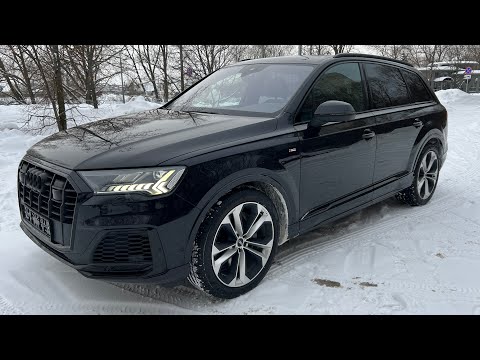 Видео: Audi Q7 2020г, 3.0d - 286лс, 65.000км, цена 6.800.000 рублей.