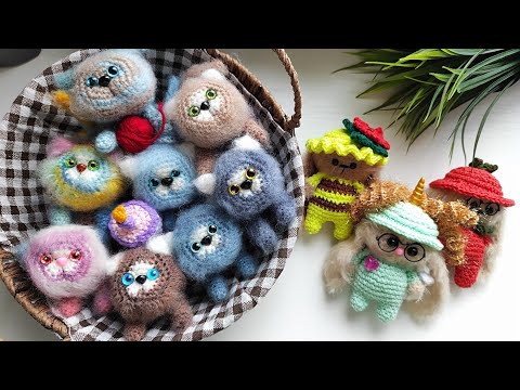 Видео: Игрушки с марафона||Приглашение в вязальную игру