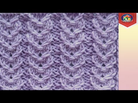 Видео: Легкий и красивейший узор спицами
