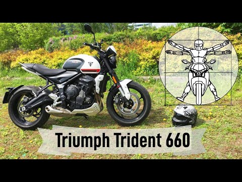 Видео: Triumph Trident 660: Тест-драйв и обзор входного билета в мир британских мотоциклов