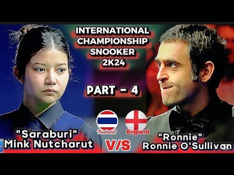 Видео: Минк Натчарут 🇹🇭 против Ронни О'Салливана 🏴󠁧󠁢󠁥󠁮󠁧󠁿 I Международный чемпионат по снукеру 2024 | Час...
