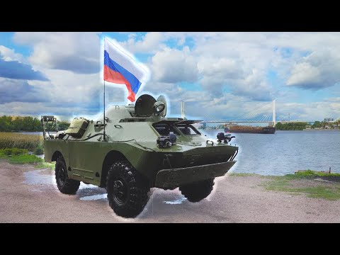 Видео: НА БРДМ ПО ГОРОДУ, ПЕРЕГОН и ЗАПЛЫВ ПО НЕВЕ