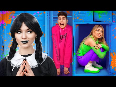 Видео: Экстремальные Прятки с Уэнсдей! Кто Победит в Игре?