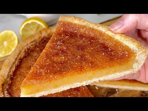 Видео: Цельнолимонный торт в стиле «Крем-брюле»: стоит умереть! 🍋