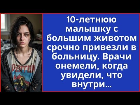 Видео: 10-летнюю малышку с большим животом привезли в больницу. Врачи онемели, когда поняли, что внутри...