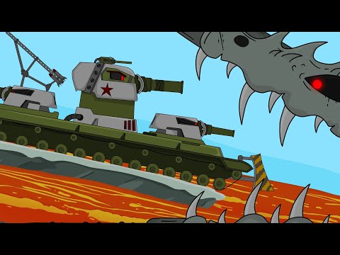 Видео: Грозный КВ-6 клип Мультики про танки