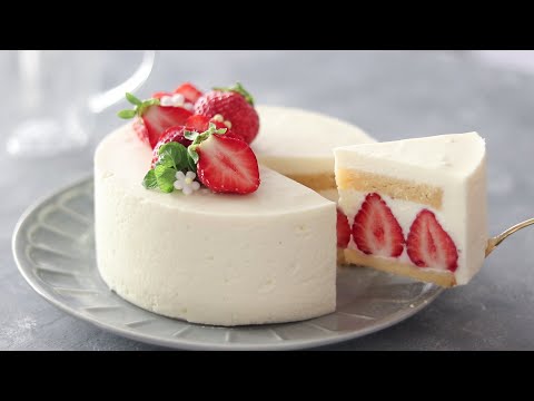 Видео: Клубничный чизкейк без выпечки ｜ HidaMari Cooking