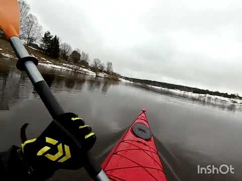 Видео: Сплав на каяке Медное - Тверь 23.03.24