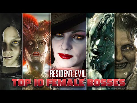 Видео: Топ-10 Женщин-Боссов в Resident Evil (на английском) [2K]