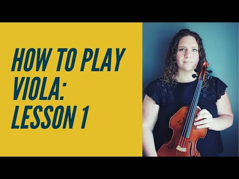 Видео: Как играть на альте: Урок 1 // Партии, Позиция игры и щипка, Открытые струны