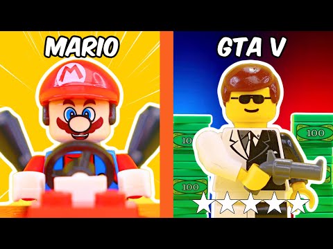 Видео: ПОПУЛЯРНЫЕ ВИДЕОИГРЫ в LEGO...