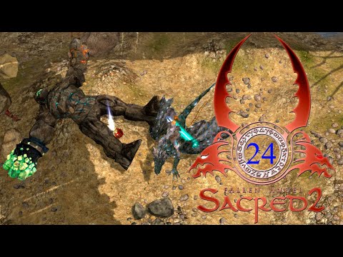 Видео: Sacred 2 прохождение S24 колос и орки
