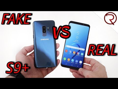 Видео: ПОДДЕЛКА VS НАСТОЯЩИЙ Samsung Galaxy S9 Plus — КЛОН 1:1 — Покупатели, будьте бдительны!