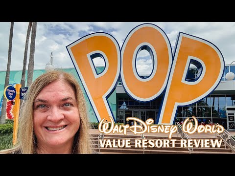 Видео: Обзор и тур по бюджетному курорту Pop Century в Walt Disney World