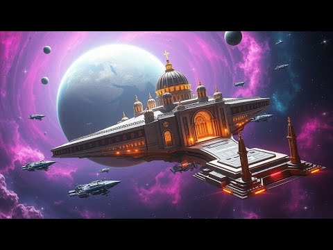 Видео: Ежи Сармат строит космический Ватикан в Stellaris.
