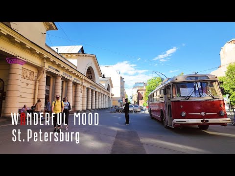 Видео: Прогулка по Санкт-Петербургу | Малый проспект Петроградской стороны [4K]