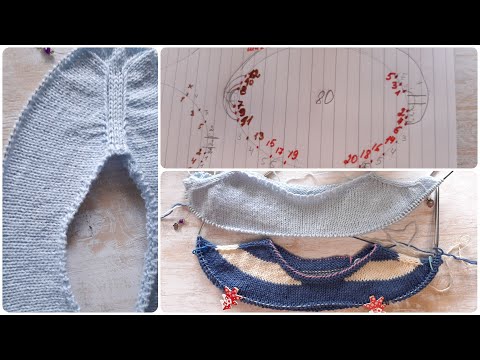 Видео: 1ч.Свяжем погон вместе, эксперементы с реглан-погоном сверху, как связать реглан погон попетельно