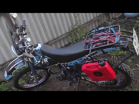 Видео: Багажник на мотоцикл для путешествий. Багажная система Yamaha TTR