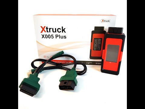 Видео: Xtruck x005 PLUS: Распаковка и тестирование нового сканера для китайских грузовых авто
