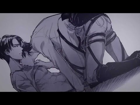 Видео: Я задыхаюсь в твоей атмосфере.... (Эрен и Леви)