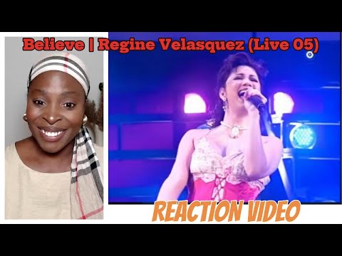 Видео: РЕАКЦИОННОЕ ВИДЕО | [РЕМАСТЕРИНГ 4K] - I Believe | Regine Velasquez (концерт 2005 г.)