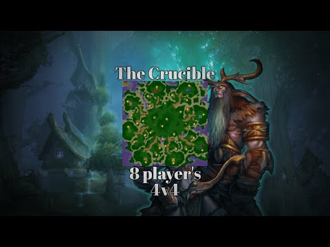 Видео: Warcraft 3: Frozen Throne - Жрица и её лучницы - 4v4 на Battle.net