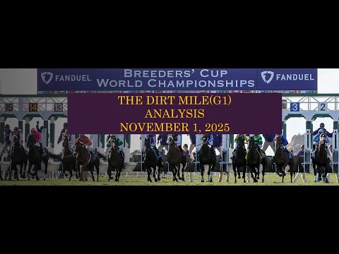 Видео: Анализ соревнований BREEDERS CUP THE DIRTFIL G1 1 ноября 2025 г.