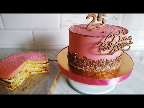 Видео: Торт Молочная девочка/Milch Mädchen/Cake Milk Girl/НЕЖНЫЙ ТОРТ Молочная Девочка/Торт Рецепт/
