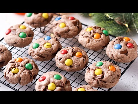 Видео: Супер ПЕЧЕНЬЕ сразу ДВА ВКУСА / Новогодние рецепты 2025/ NY Cookies New Year Cookies/ Рецепт кукис