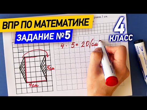 Видео: ВПР по математике в 4 классе | Задание №5 - геометрические фигуры | Математика