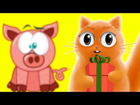 Видео: Розыгрыш свинки с веселым котом #Джемом!