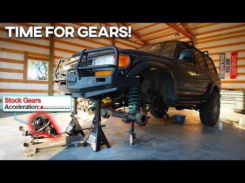 Видео: Land Cruiser ТАКОЙ МЕДЛЕННЫЙ… Пора демонтировать оси и модернизировать!