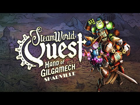 Видео: Паровые роботы, магия и перфокарты ⚔ SteamWorld Quest: Hand of Gilgamech Прохождение игры #1