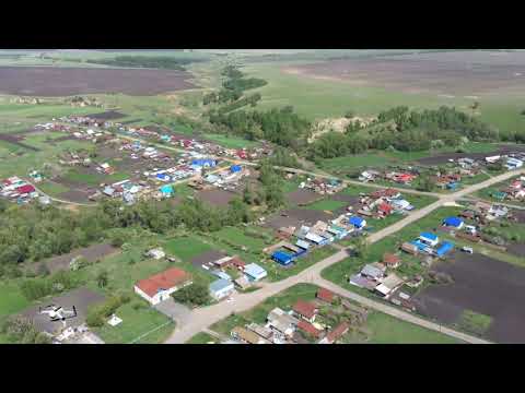 Видео: село Илим Гора Неверкинский район Пензенская область \ обзорная аэросъемка