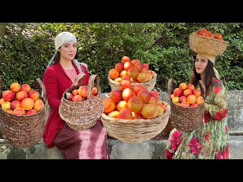 Видео: Специальный рецепт из деревни: готовим «Бастырму» с персиками 🍑