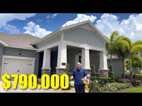 Видео: США. ОБЗОР ДОМА за $790.000 с Мишей на "Параде домов" / Winter Garden, Florida