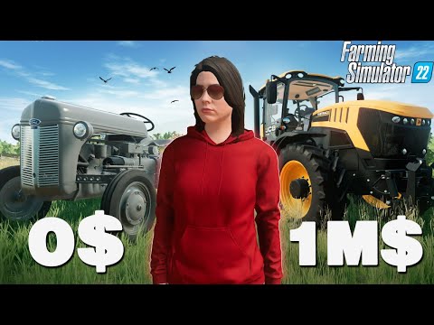 Видео: ЧЕЛЛЕНДЖ. Два ГОДА В ДЕРЕВНЕ!!! С 0 до МИЛЛИОНА!!Farming Simulator 22