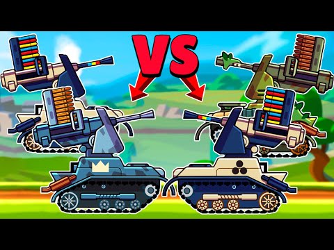 Видео: ТАНК ЗЕНИТКА В БОЯХ 2 НА 2 Против ВСЕХ ТАНКОВ! Ищу Противника ЗЕНИТКУ в Hills of Steel