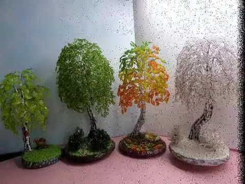 Видео: Топ 20. Самые красивые березы из бисера.