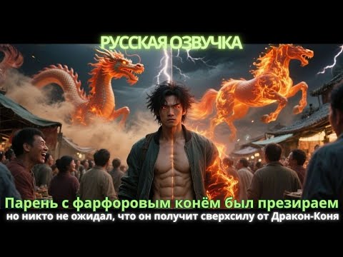 Видео: Парень с фарфоровым конём был презираем, но никто не ожидал, что он получит сверхсилу от Дракон-Коня