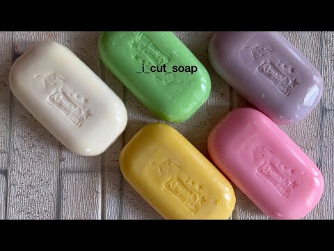 Видео: Asmr cutting dry soap/soap carving/relax video/резка сухого мыла