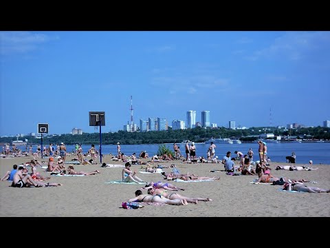 Видео: Город Пермь река Кама обзор + соревнования