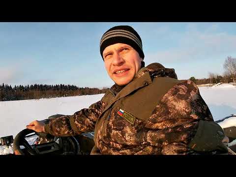 Видео: Каракат и глубокий снег. Едет всё таки или нет?