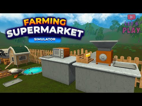 Видео: НАКУПИЛА МАШИНКИ ДЛЯ ПРОИЗВОДСТВА /// Farming & Supermarket Simulator #8