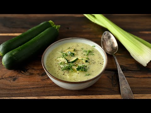 Видео: Легкий и вкусный суп из кабачков: идеален на каждый день!