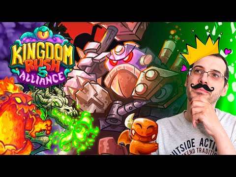 Видео: Пусть бегут неуклюже писики по желтым лужам | Kingdom Rush 5 Alliance #41